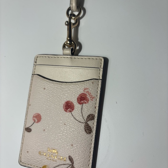 Coach Cherry I.D lanyard cardholder - Picture 5 of 6